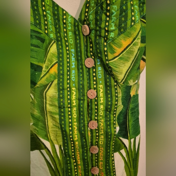 FARM Rio Fresh Forest Mini Dress Sz.S NWT - Picture 5 of 10